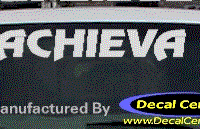 DC09568 Oldsmobile Achieva Decal 