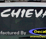 DC09570 Oldsmobile Achieva Decal