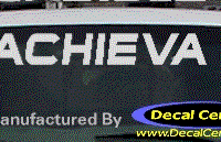 DC09571 Oldsmobile Achieva Decal 