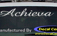 DC09574 Oldsmobile Achieva Decal 