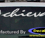 DC09575 Oldsmobile Achieva Decal
