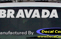 DC09576 Oldsmobile Bravada Decal 