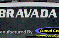 DC09577 Oldsmobile Bravada Decal 