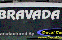 DC09579 Oldsmobile Bravada Decal 