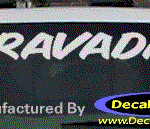 DC09580 Oldsmobile Bravada Decal
