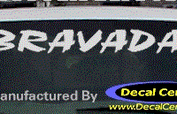 DC09581 Oldsmobile Bravada Decal 