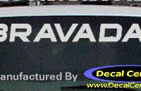 DC09582 Oldsmobile Bravada Decal 