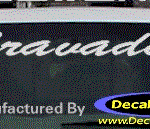 DC09584 Oldsmobile Bravada Decal