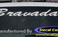 DC09584 Oldsmobile Bravada Decal 