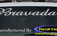DC09585 Oldsmobile Bravada Decal 