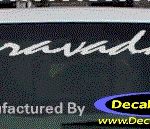 DC09586 Oldsmobile Bravada Decal