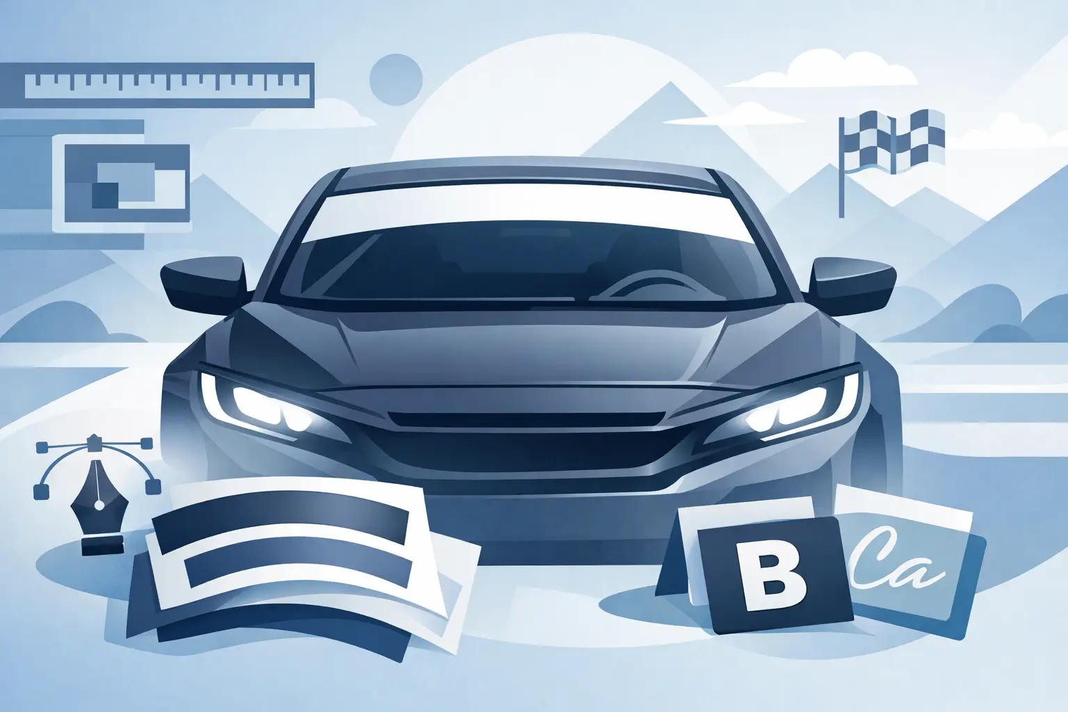 Best Font for Windshield Banner Picks
