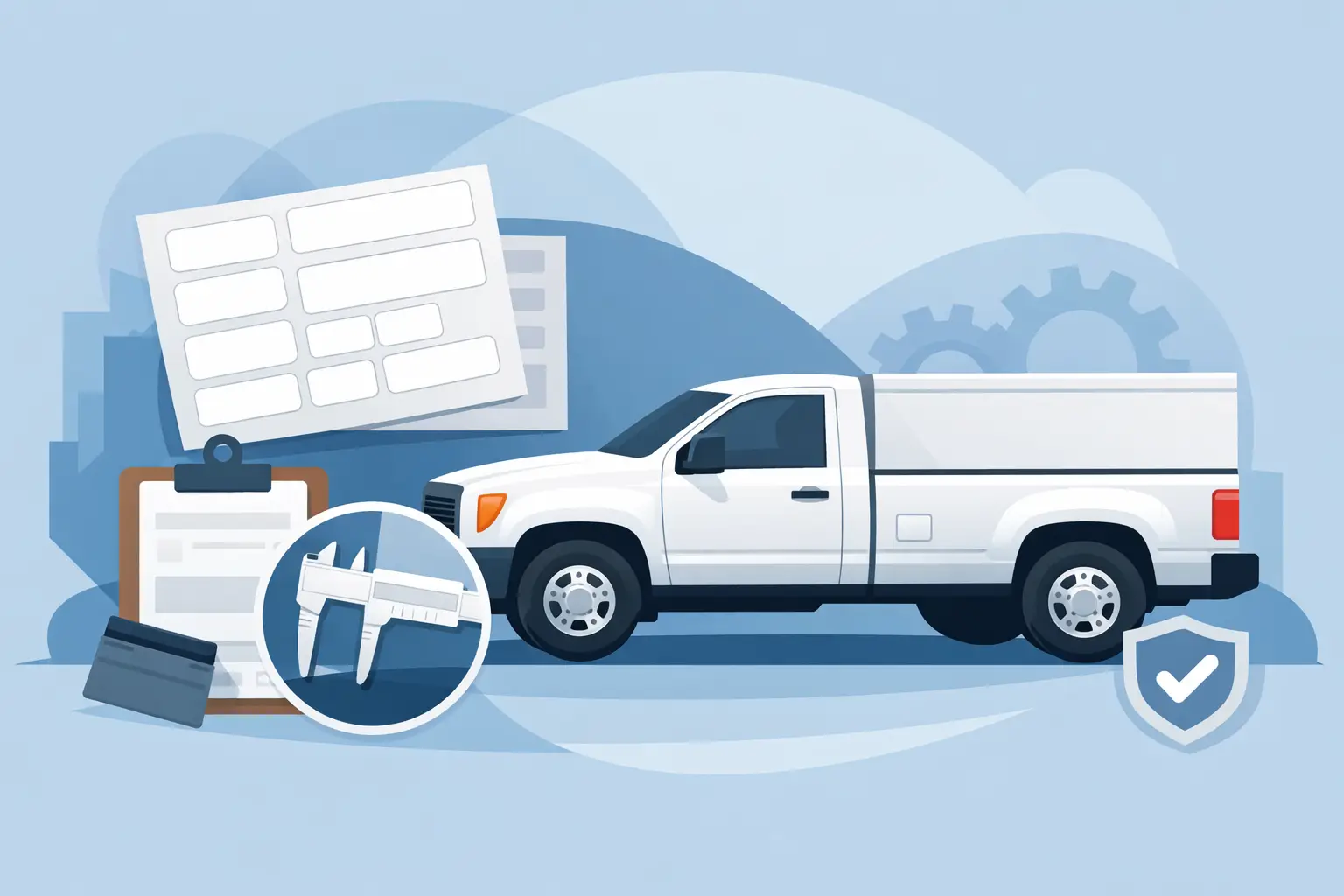GVW Door Stickers for Trucks That Fit Right
