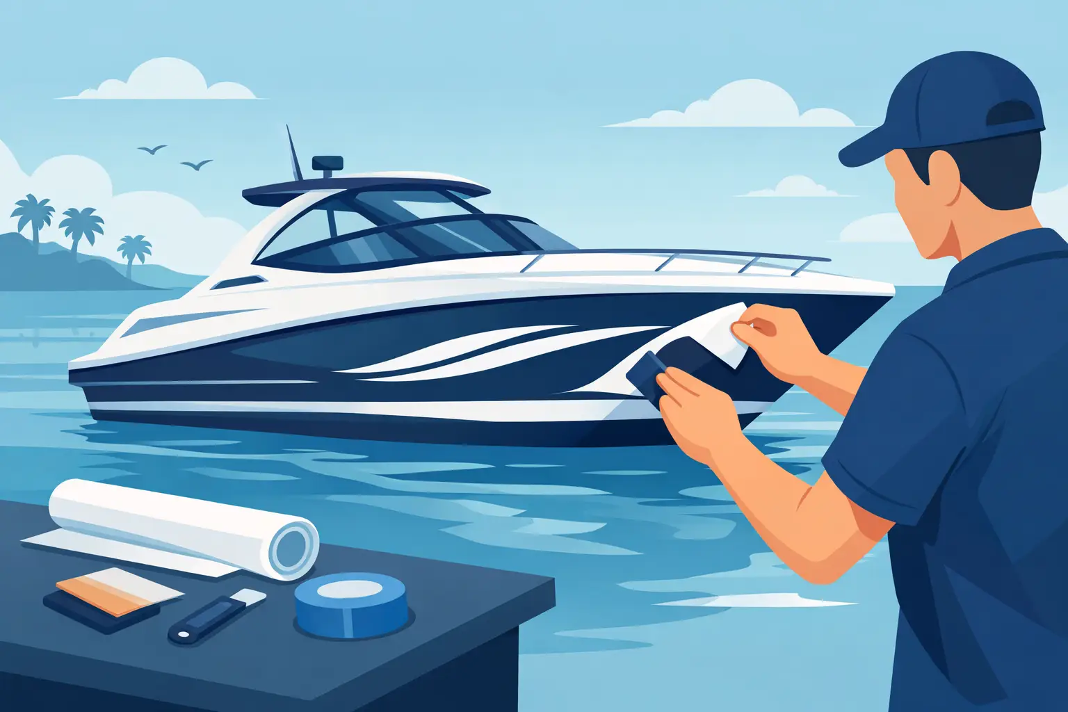 How to Apply Boat Name Decals Right