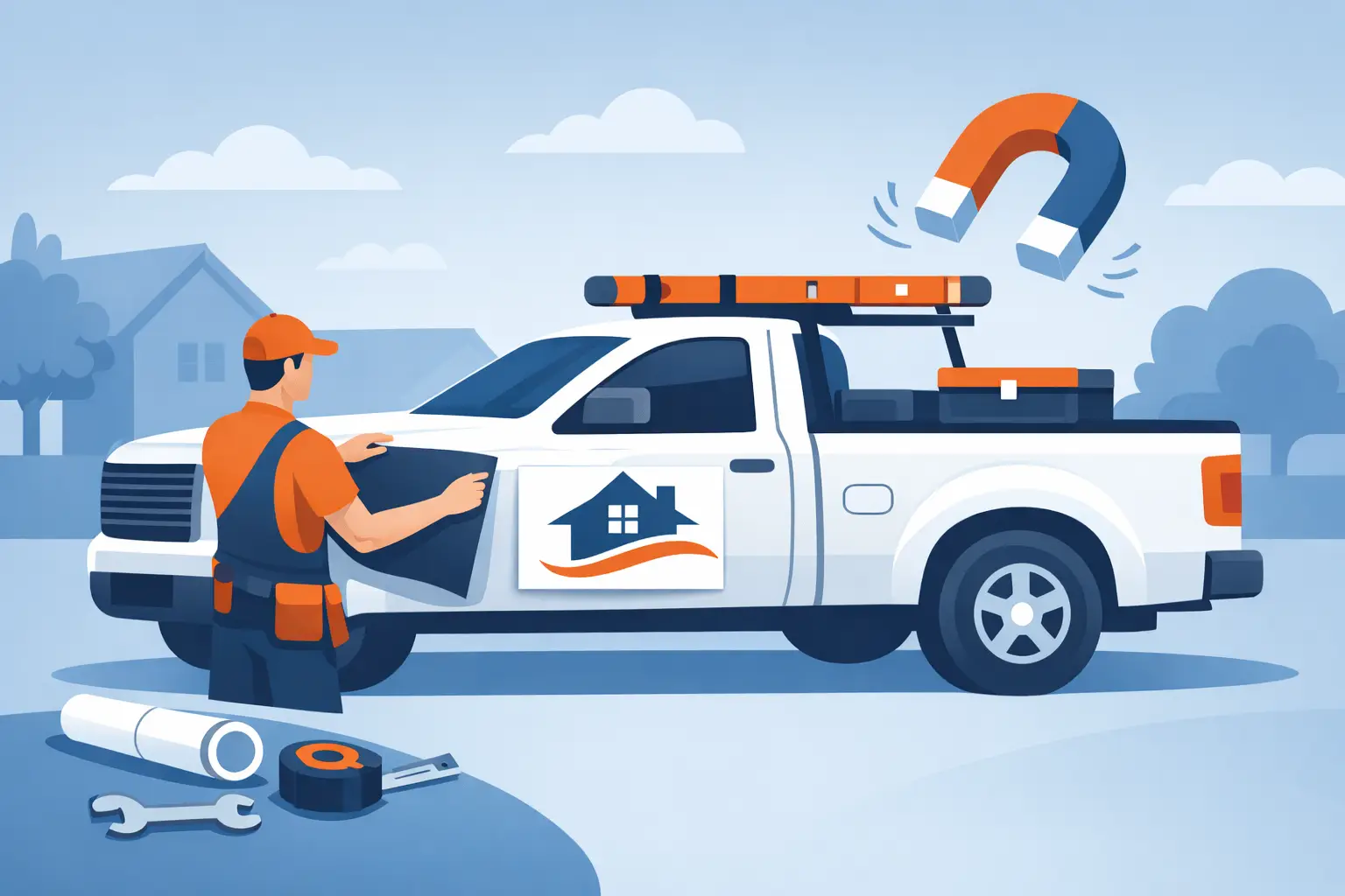 Magnetic Signs for Contractors That Work