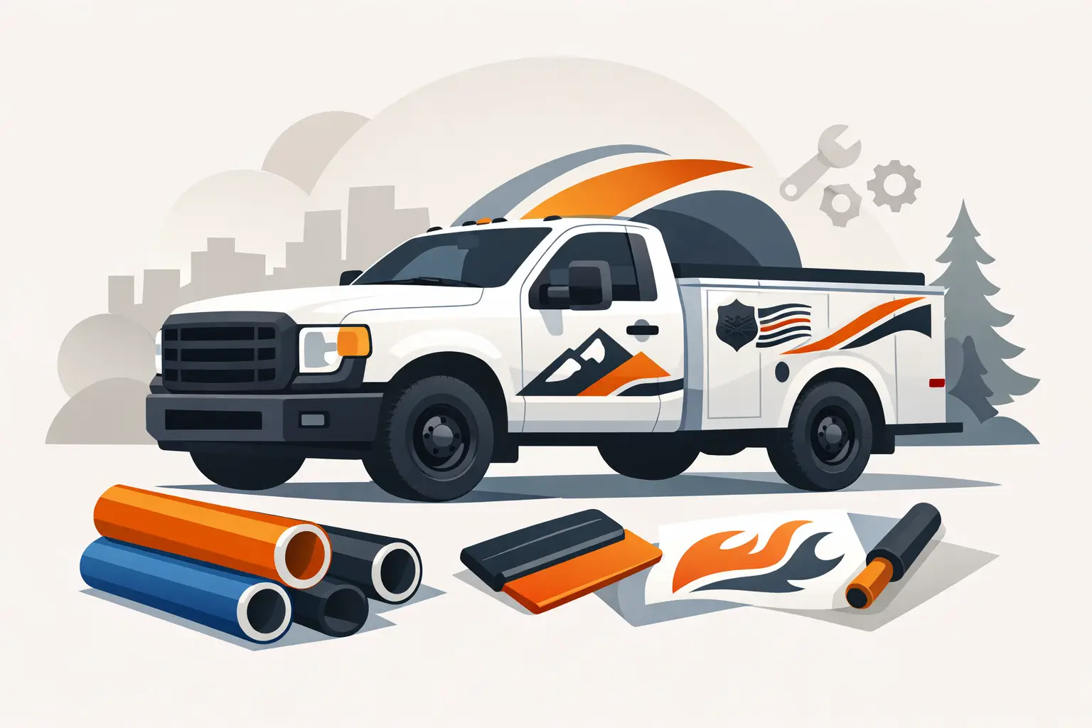Best Vinyl Decals for Work Trucks