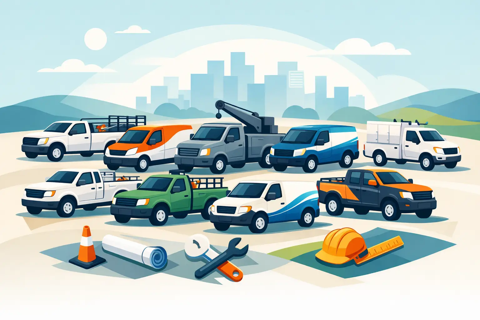 9 Contractor Truck Lettering Examples