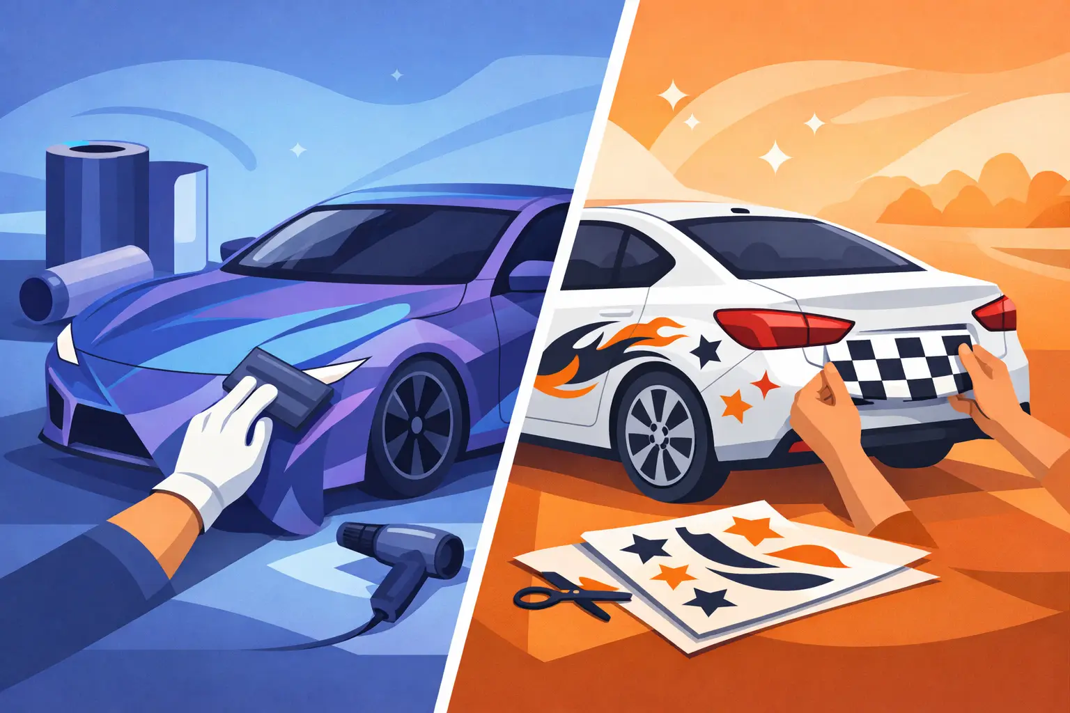 Vehicle Wraps vs Decals: Which Fits Your Ride?