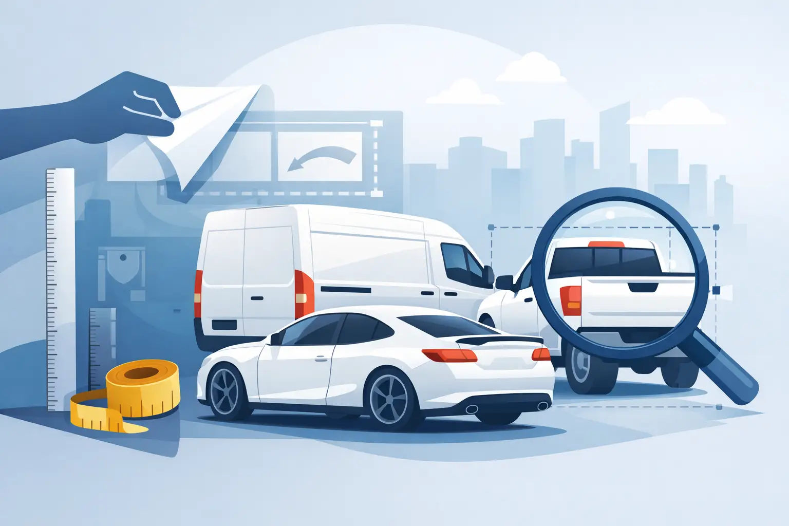 Vinyl Lettering Size Guide for Vehicles