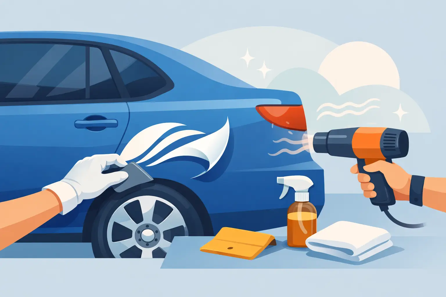 How to Remove Vinyl Decals Without Damage