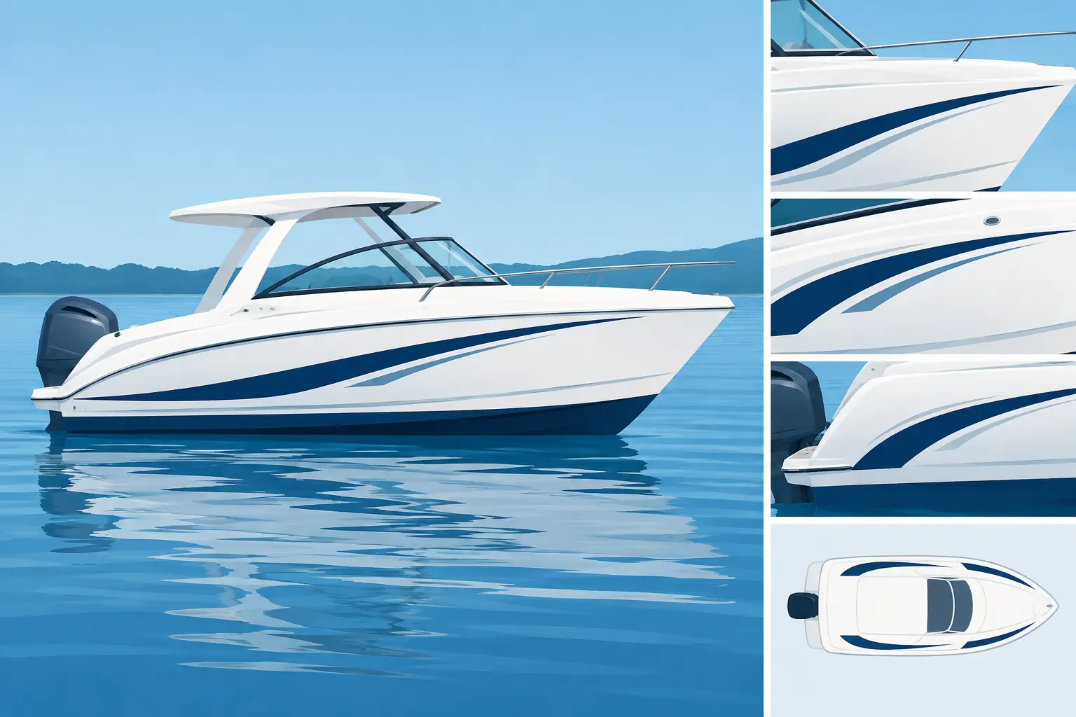 Boat Name Decal Placement Guide for Clean Results