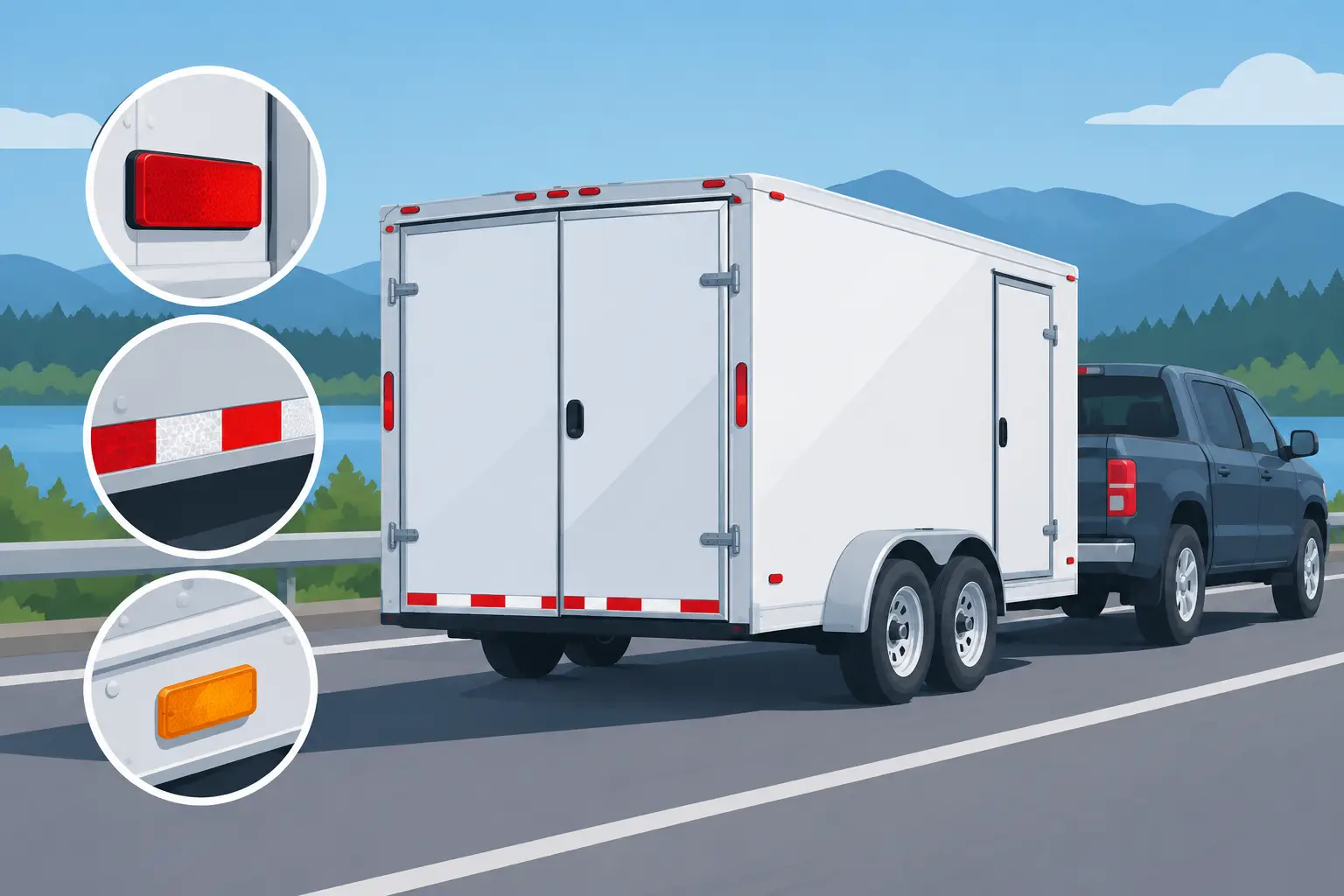Trailer Decal Requirements for Safe, Legal Towing