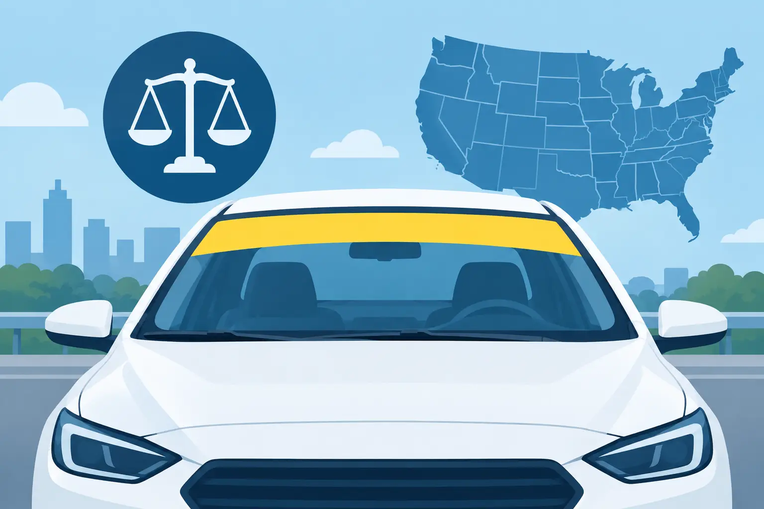 What Are Windshield Banner Laws in Your State?