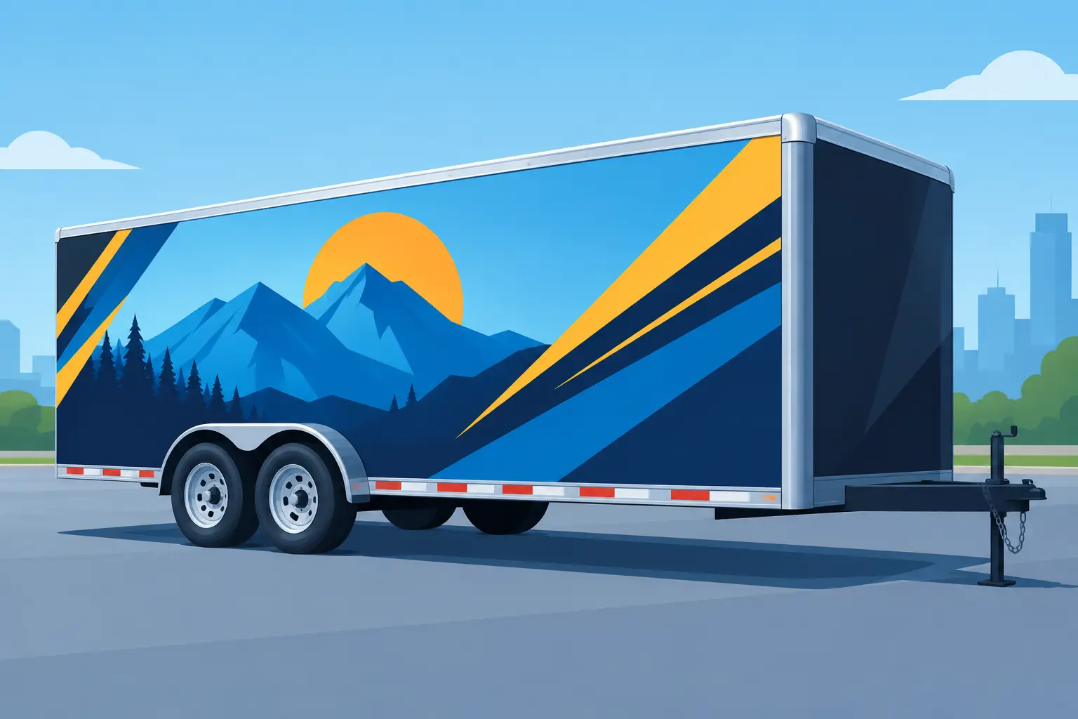 Trailer Graphics That Work Hard and Get Seen